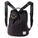 COOCO(クーコ)DOKODEMO SMILEY フェイスポーチ付センタータック入リュック/クーコ(cooco)