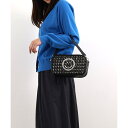 COOCO(クーコ)SMILEY パール刺繍xエコファーツイード3WAYバッグ クーコ/クーコ(cooco)(4)