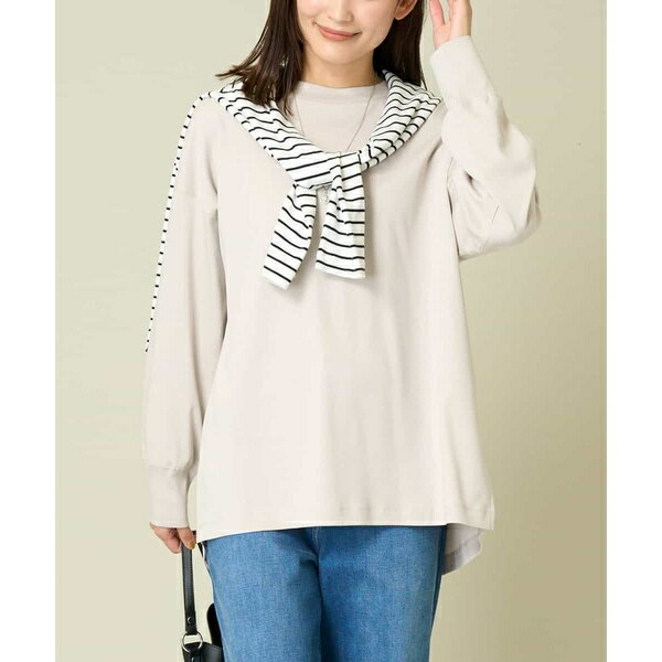 【コットン100％】大人のネオベーシックロンT／アー・ヴェ・ヴェ（a.v.v）