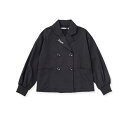 【 ニコ☆プチ 掲載 】トレンチコート風ブルゾン(130~160cm)/ジディ(ZIDDY)