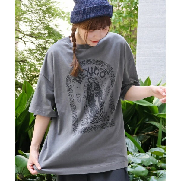 ピグメントグアダルーペプリントプルオーバー／チチカカ（titicaca）