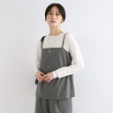 【洗える/SETUP可能】ウール調キャミソールトップス/インディヴィ(INDIVI)