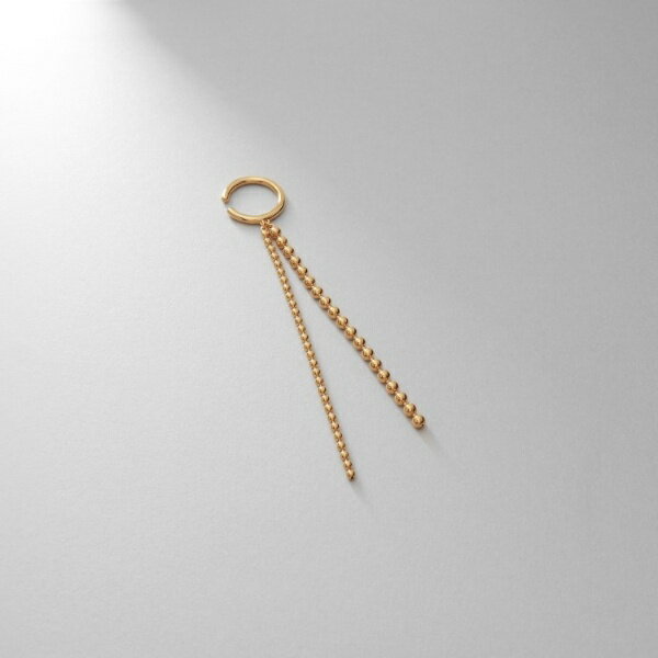 シルバー ボールチェーン イヤーカフ GP／ココシュニック オンキッチュ（COCOHNIK onkitsch）