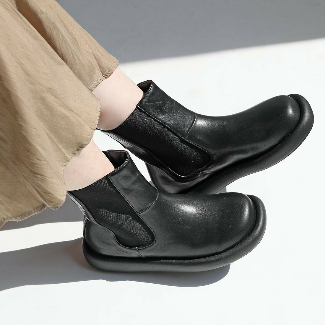 サイドゴアブーツ／リーカ（RiiiKa）