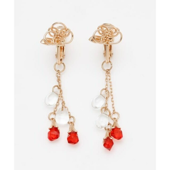 【カヤ】花雫イヤリング／カヤ（kaya）