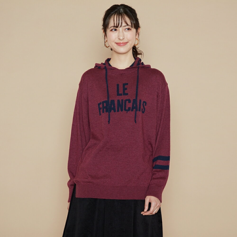 “le francais”フードニット／アル・ディ・ラ（AL DI LA）