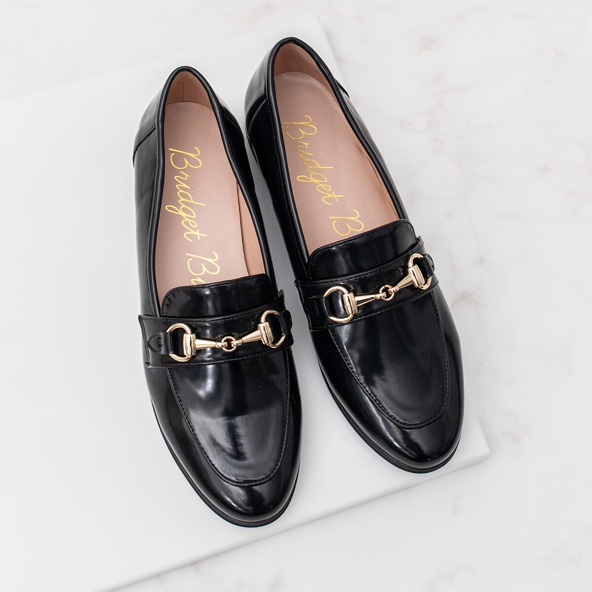 Bridget Birkin◆1.5cmヒール◆シンプルビットデザインローファー／ブリジット バーキン（Bridget Birkin）