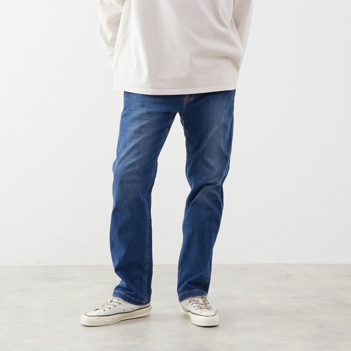 【GRAMICCI/グラミチ】ストレッチデニムNN-パンツクロップド G112-OGSD／メンズメルローズ（MEN'S MELROSE）