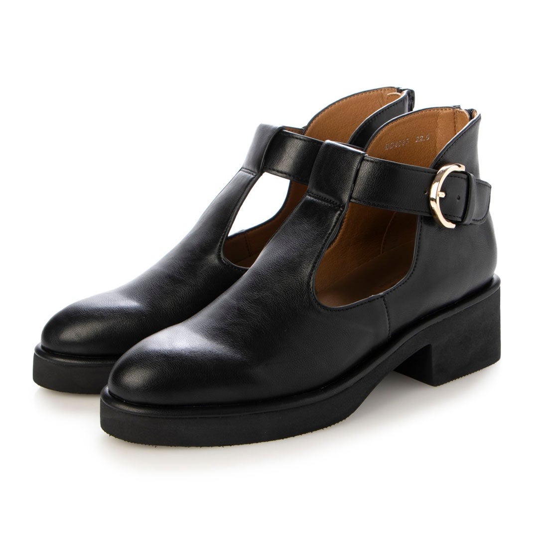 24秋冬新作4.5cmTストラップアンクルブーツ／クリー（Creer）