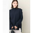 【レイヤード/洗える】配色ニットベスト×クルーネックニット ツインセット/MK ミッシェルクラン(MK MICHEL KLEIN )