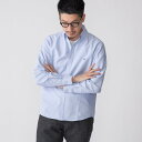 【WEB限定】SHIPS: 防シワ・吸水速乾 Drymix(R) ワンポイントロゴボタンダウンシャツ/シップス(SHIPS)