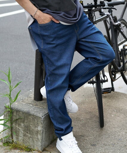 【BLUE STANDARD】AIRBLOW デニム ジョガーパンツ/ブルースタンダード(BLUE STANDARD) 【BLUE STANDARD】AIRBLOW デニム ジョガーパンツ/ブルースタンダード(BLUE STANDARD)