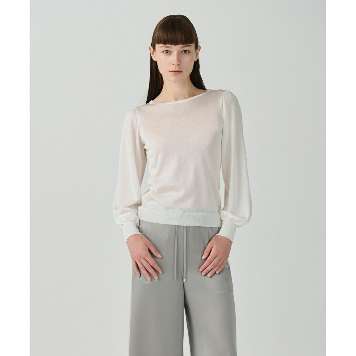 シアーラメニットトップ／グレースコンチネンタル（GRACE CONTINENTAL）