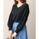 ベーシックVネックニット/洗える/WEB限定サイズあり/オフオン(OFUON)