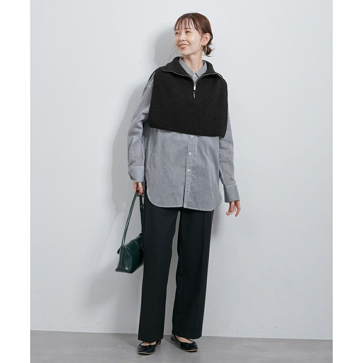 ラメニットハーフジップベスト／ロペピクニックパサージュ（ROPE' PICNIC PASSAGE） 0101marui-12696966 丸井(マルイ)楽天市場店 サンプル画像3