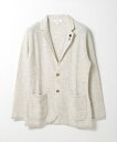 【LARDINI/ラルディーニ】アルパカウールヘリンボーンジャージジャケット/メンズビギ(MEN'S BIGI)