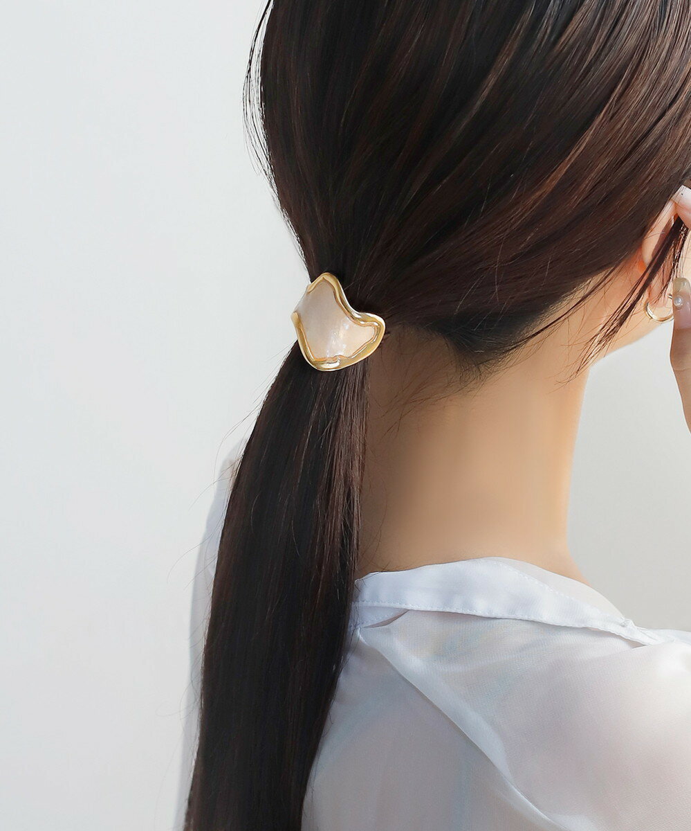 メタルフレームシェルポニーフック／アネモネ（ANEMONE）