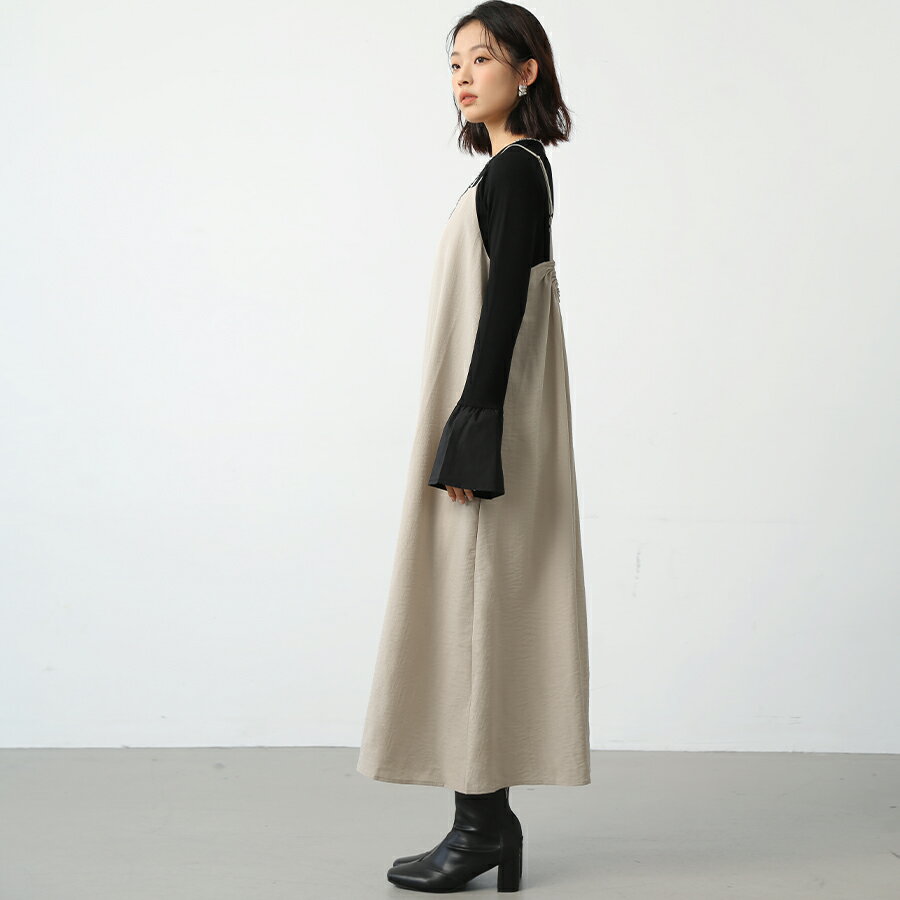 オールインワン スカート ワンピース／ドゥーベル（Doux Belle）