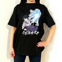 NARUTO(ナルト) うちはサスケ千鳥 Tシャツ(ブラック) Mサイズ アパレル ジャンプ/パーフェクト・ワールド・トーキョー(Perfect World Tokyo)