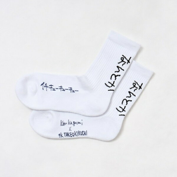 Ken Kagami×tk．TAKEO KIKUCHI カリスマなんとかソックス／ティーケー タケオキクチ（tk.TAKEO KIKUCHI）