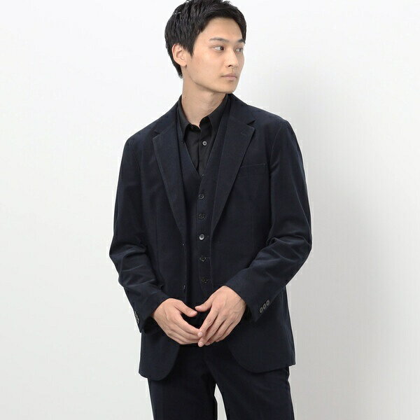 【セットアップ対応】トリコットコーデュロイ ジャケット／コムサイズム（COMME CA ISM）