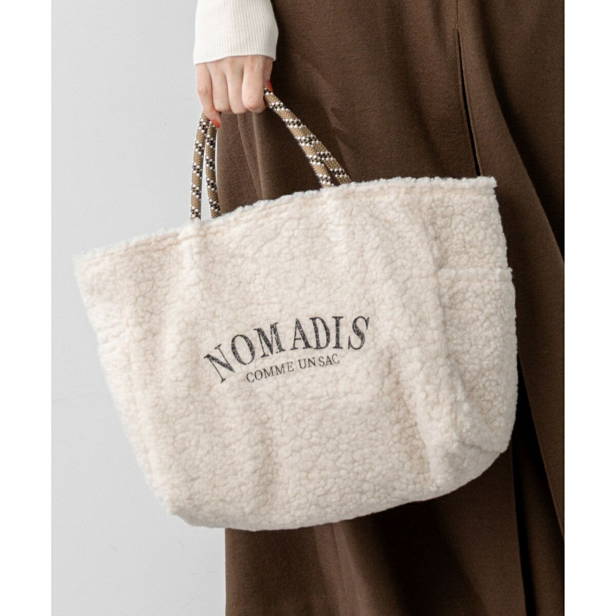 【新色追加/23区別注カラー】NOMADIS SAC2 W ボア トートバッグ／23区（23KU）のサムネイル