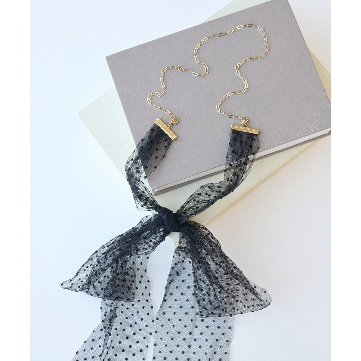 オーガンジーチュールリボンネックレス／ロペピクニックパサージュ（ROPE' PICNIC PASSAGE） 0101marui-12700462 丸井(マルイ)楽天市場店 サンプル画像2