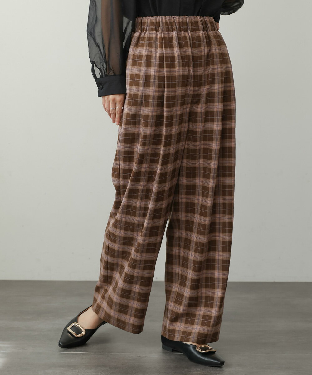 ストレッチゆるテーパードパンツ／ブージュルード（Bou Jeloud）