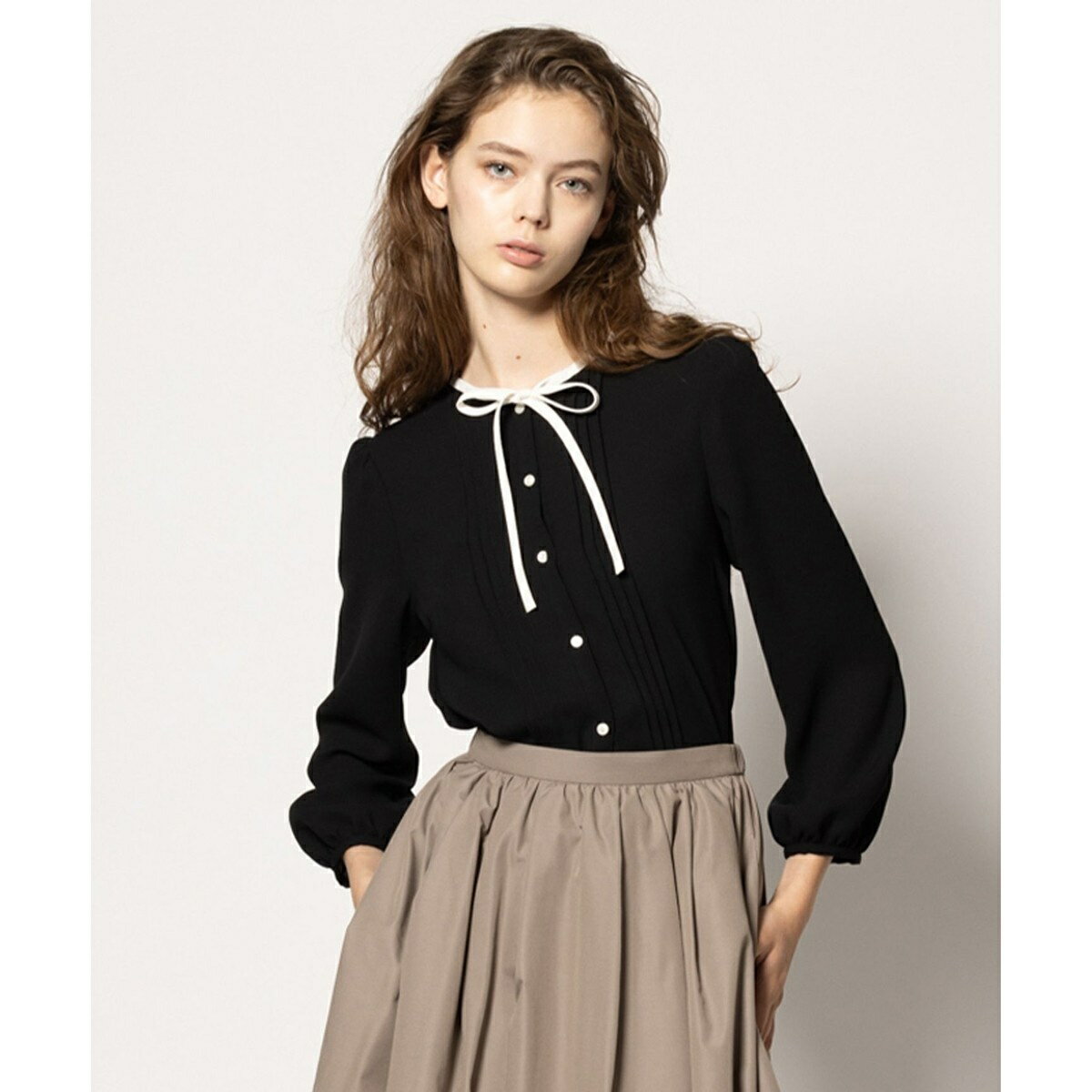 【消臭・洗える！】PROMISE RIBBON ブラウス／トッカ（TOCCA）