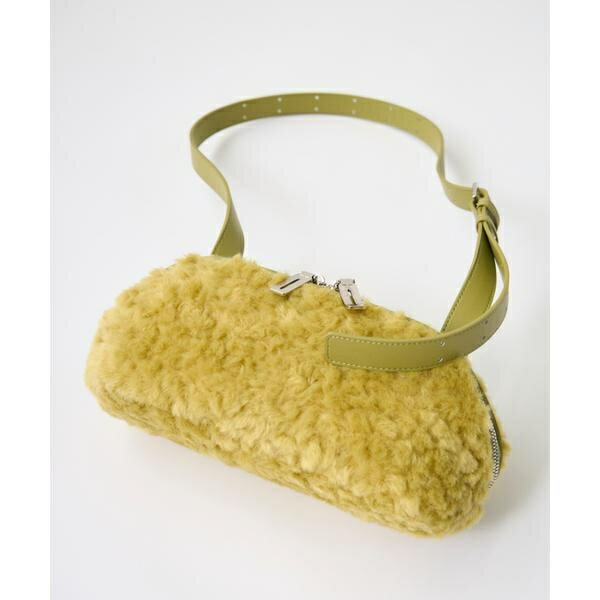 《SUPERIOR CLOSET》FIGREファーボディバッグ《ADD CULUMN》／イネド（INED）