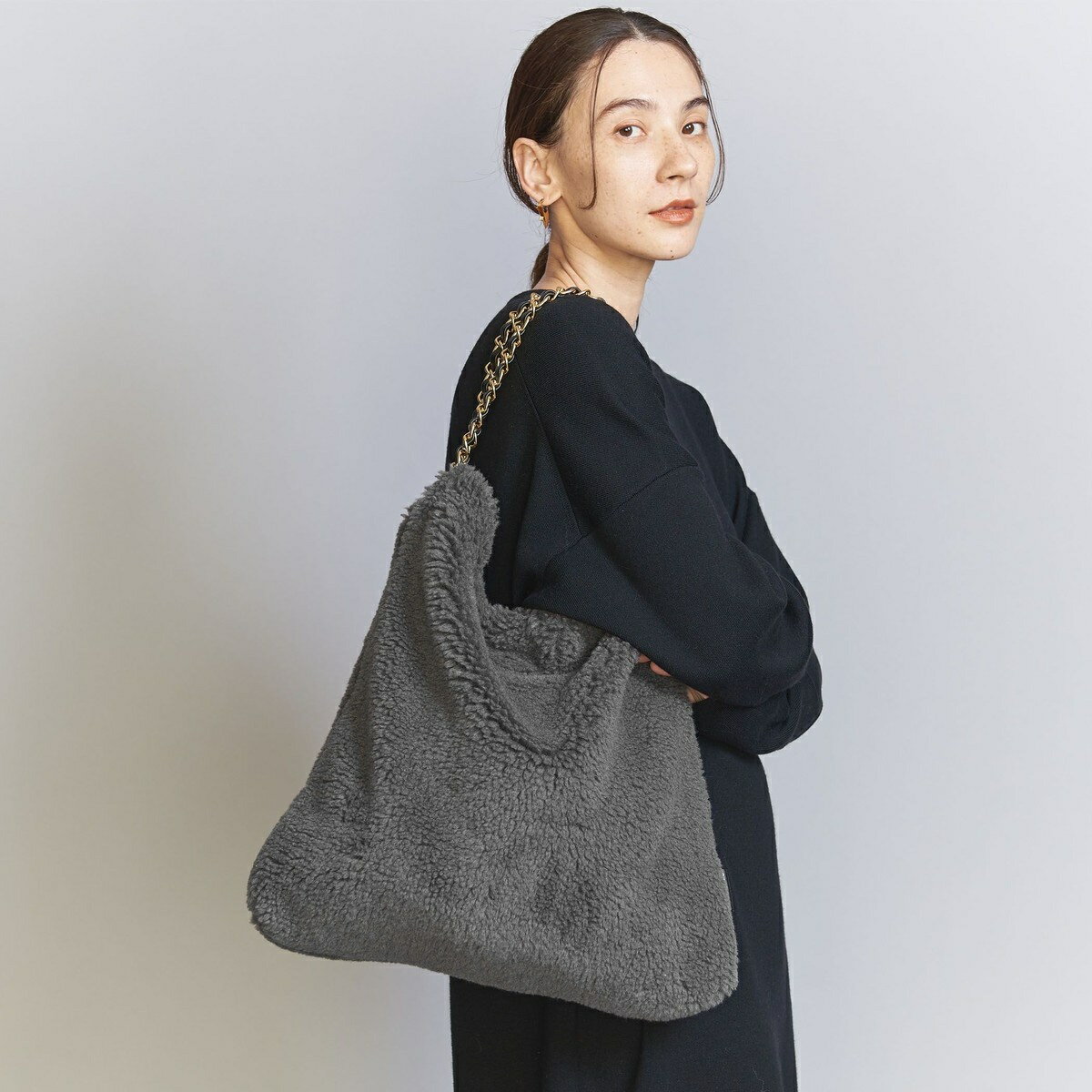 ＜VIOLAd’ORO＞ELMO チェーンショルダー トートバッグ／ビューティー＆ユース ユナイテッドアローズ（BEAUTY＆YOUTH）のサムネイル