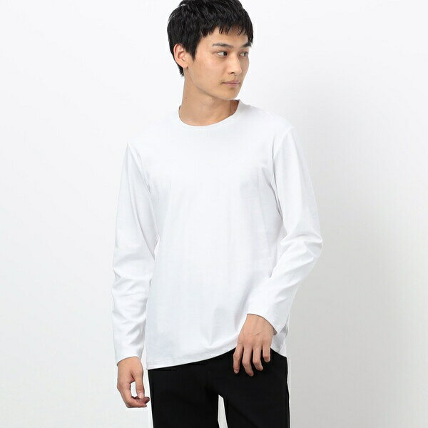 コットンスムース ジャケットTシャツ （長袖）／コムサイズム（COMME CA ISM）