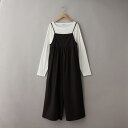 【2セットアイテム】ロングスリーブT&ギャザーサロペット/コーエン(coen)