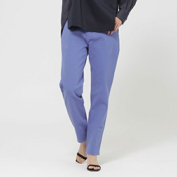 【ウォッシャブル】シャーベットカラーブルーデニム／エヴェックス バイ クリツィア（EVEX by KRIZIA）