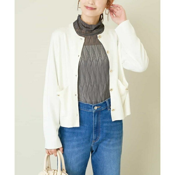 ミラノリブニットカーディガン／アー・ヴェ・ヴェ（a.v.v）(4)