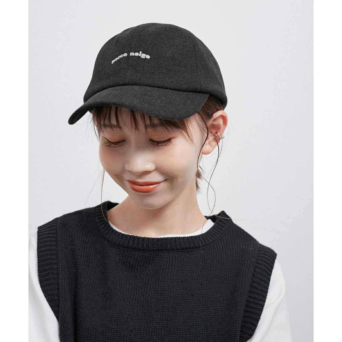 ラバーロゴ起毛ツイルキャップ/リンクコーデ／ロペピクニックパサージュ（ROPE' PICNIC PASSAGE） 0101marui-12706091 丸井(マルイ)楽天市場店 サンプル画像2