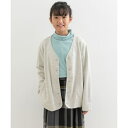 『WEB/一部店舗限定』裏毛Vネックカーディガン(KIDS)/アーバンリサーチ ドアーズ(URBAN RESEARCH DOORS)