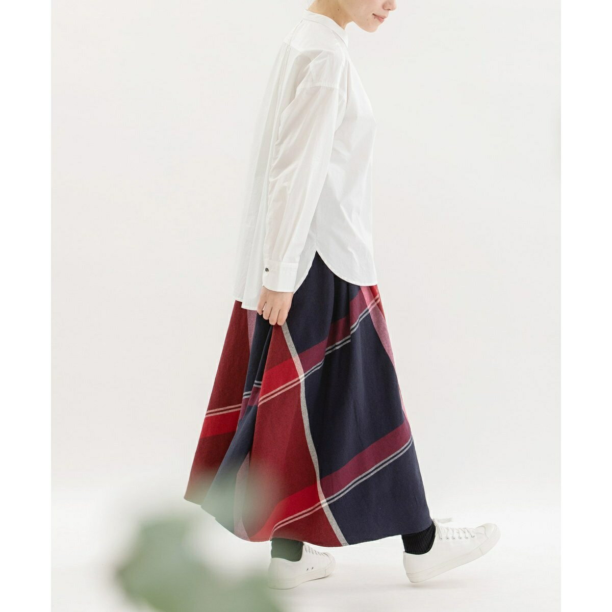 タイプライターパッチワークシャツ／ノップドゥノッド（nop de nod）