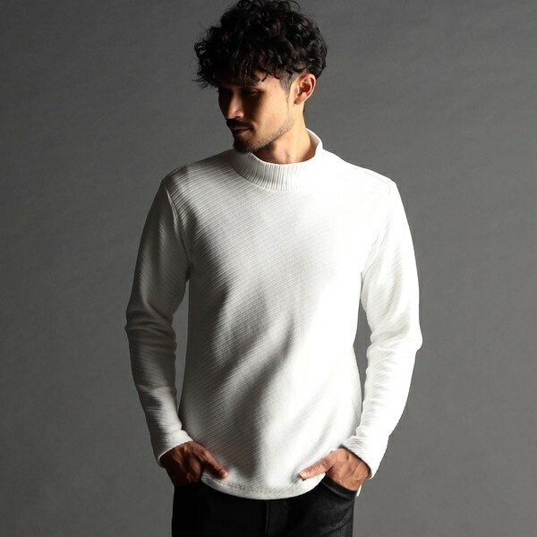 モールバイヤス オフネックプルオーバー／ニコルクラブフォーメン（NICOLE CLUB FOR MEN）