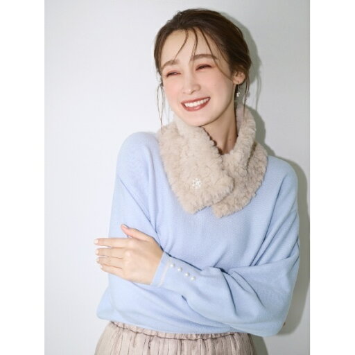 ビジュー付きファーティペット/インデックス(index) ビジュー付きファーティペット/インデックス(index)