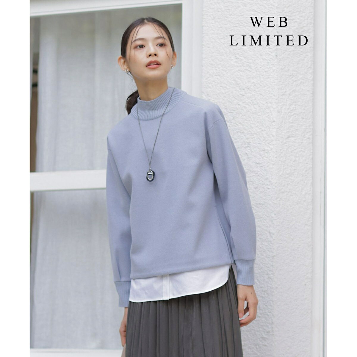 Three-Quarter - 【WEB限定カラーあり】ニードルパンチ カットソー／Jプレス（J.PRESS）