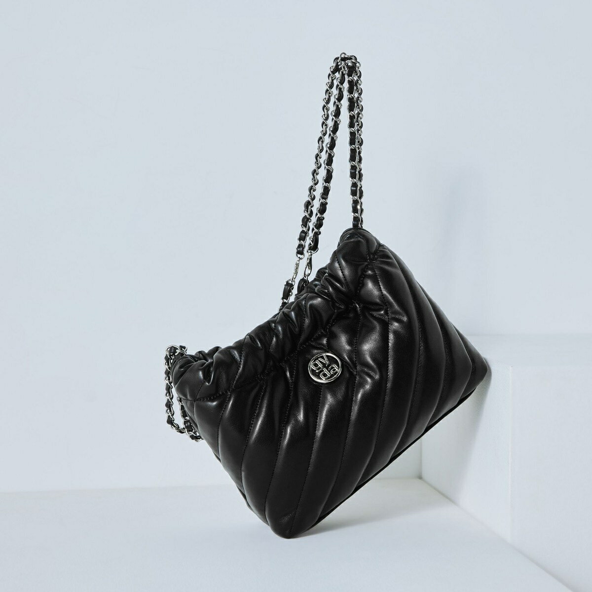 GYDA(ジェイダ)チェーンショルダーバッグ GY-B246 キルティングメタル／ジェイダ（GYDA）