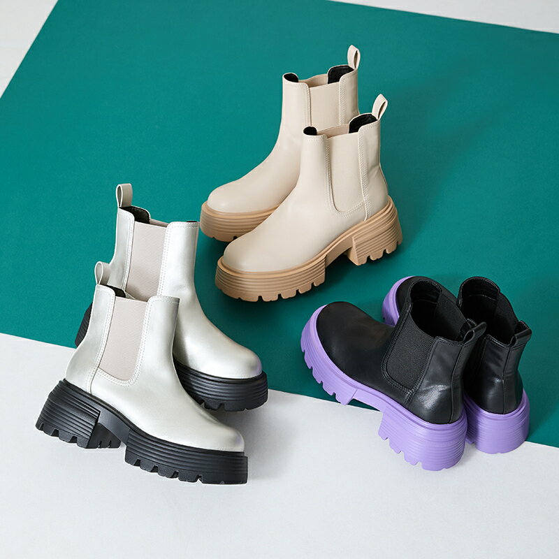 【EC限定】カラーソールショートブーツ/45401／オリエンタルトラフィック（ORiental TRaffic）のサムネイル