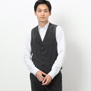 【セットアップ対応】 トリコットコーデュロイ ベスト/コムサイズム(COMME CA ISM)