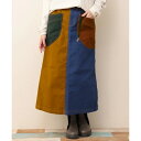 go slow caravan ストレッチキャンバスクレイジー脇ポケスカート【WEB限定】/チチカカ(titicaca)