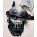 ブラ&ショーツセット Bra&shorts 「ペアブラジャー」 ブラジャーショーツセット/フランデランジェリー(fran de lingerie)