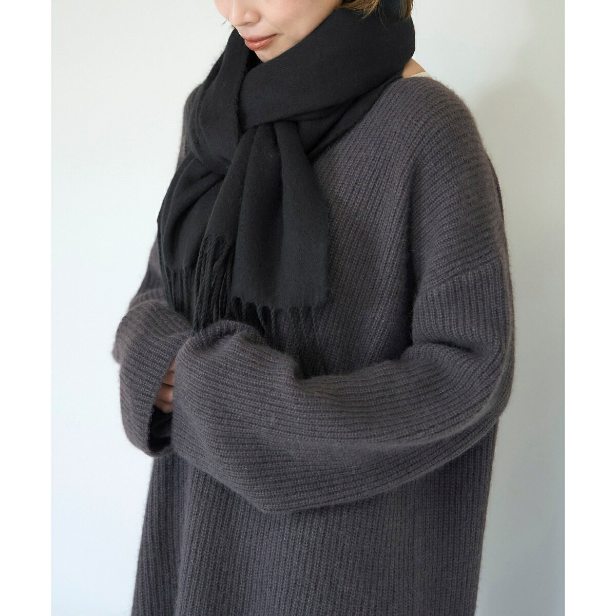 シアバター加工・静電気防止/カラーソリッドストール／ロペピクニックパサージュ（ROPE' PICNIC PASSAGE） 0101marui-12713083 丸井(マルイ)楽天市場店 サンプル画像2