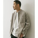 『UR TECH』コーデュロイバンドカラーシャツ/アーバンリサーチ ドアーズ(URBAN RESEARCH DOORS)