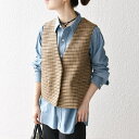 SHIPS any: cafissi ハウンドトゥース コンパクト ジレ/シップス エニィ(SHIPS any)(4)