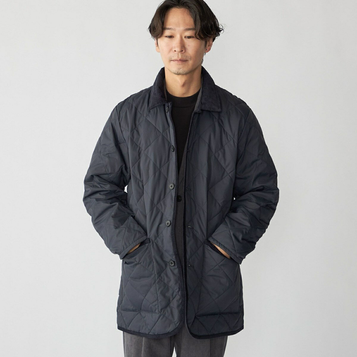 【WEB限定/SHIPS別注】TAION:〈手洗い可能〉ダウン キルティング ジャケット 25FW／シップス（SHIPS）